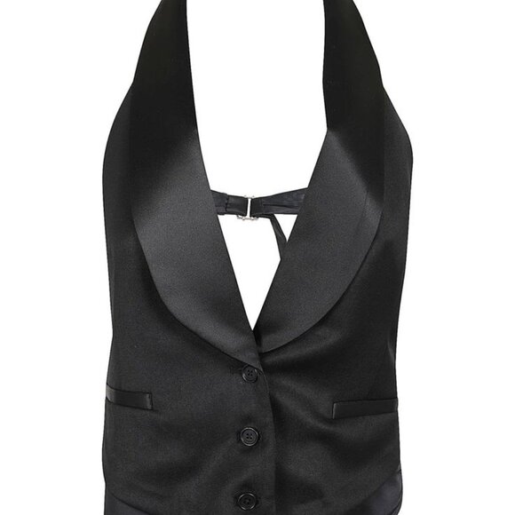 SIMKHAI ! Albany Shawl Lapel Vest (US/6) - Picture 3 of 13